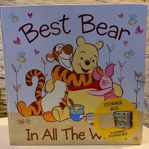 Winnie the phoo baby keepsakes storage box